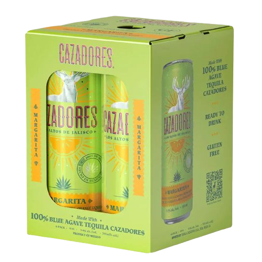 Cazadores Cocktail Margarita 4pk 12oz