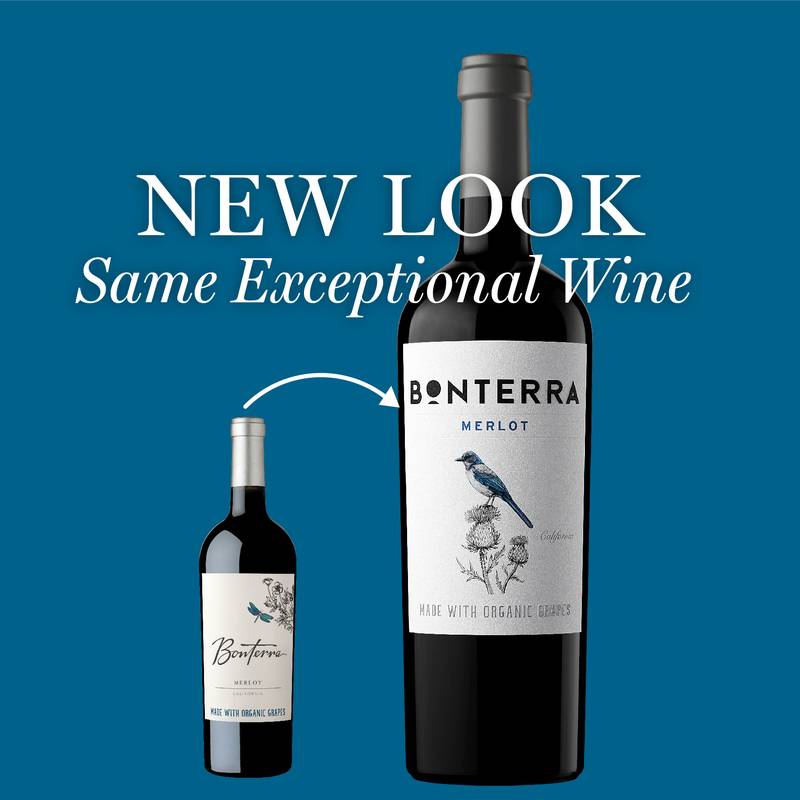 Bonterra Merlot 750 ML