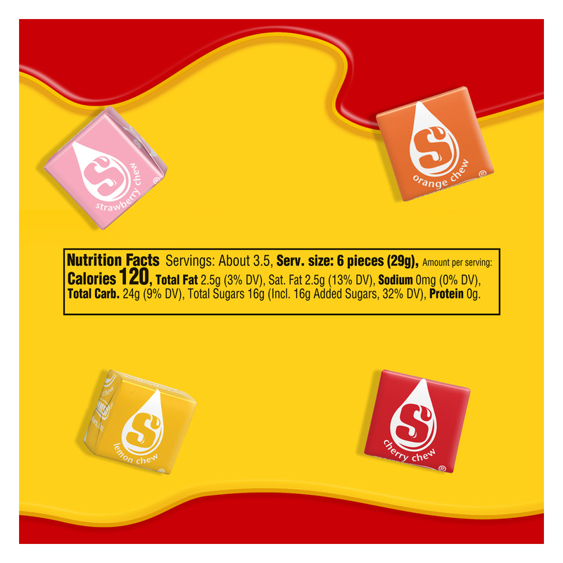 Starburst Original Fruit Chews Share Size 3.45oz