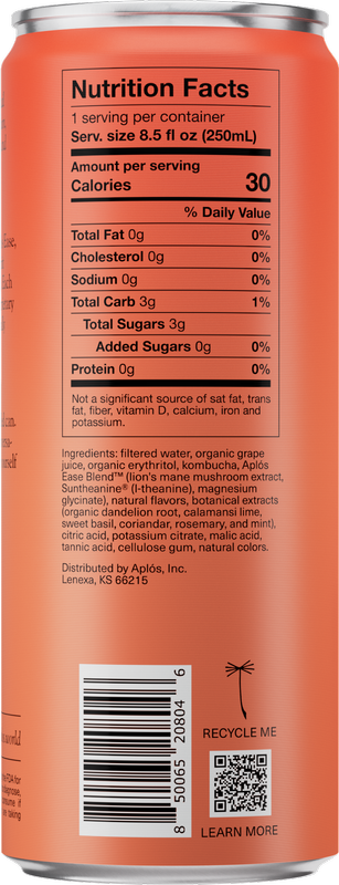 Aplós Ume Spritz Functional Non-Alc Cocktail 4pk 8.5oz Can