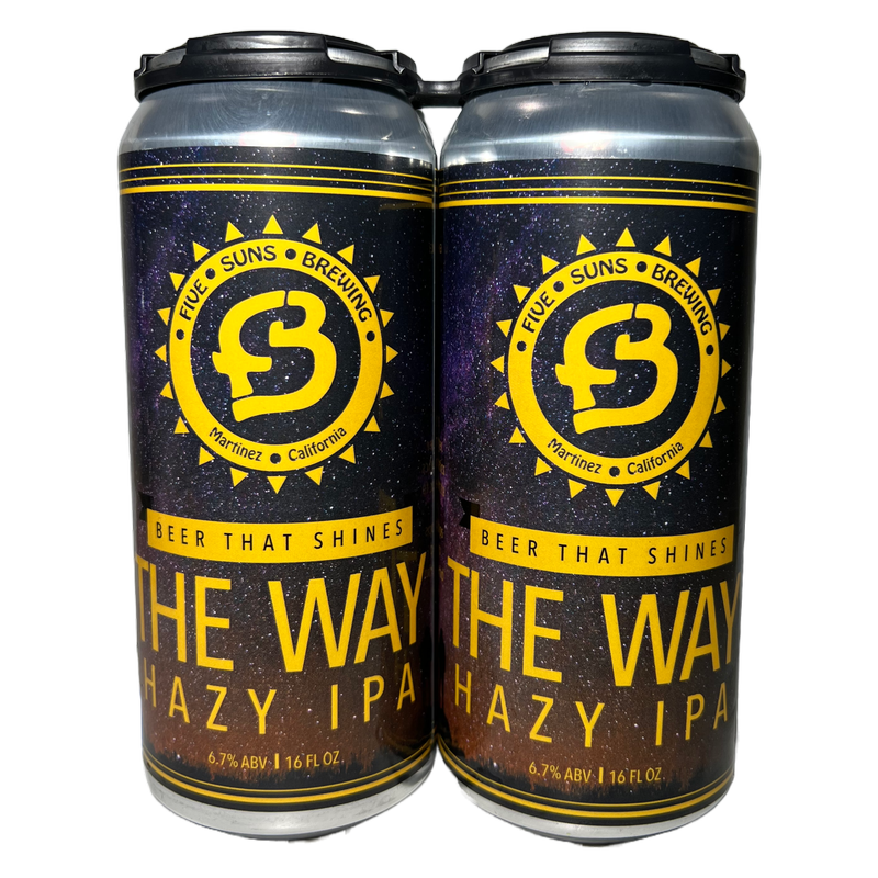 FIVE SUNS THE WAY IPA 4PKC (4PKC 16 OZ)