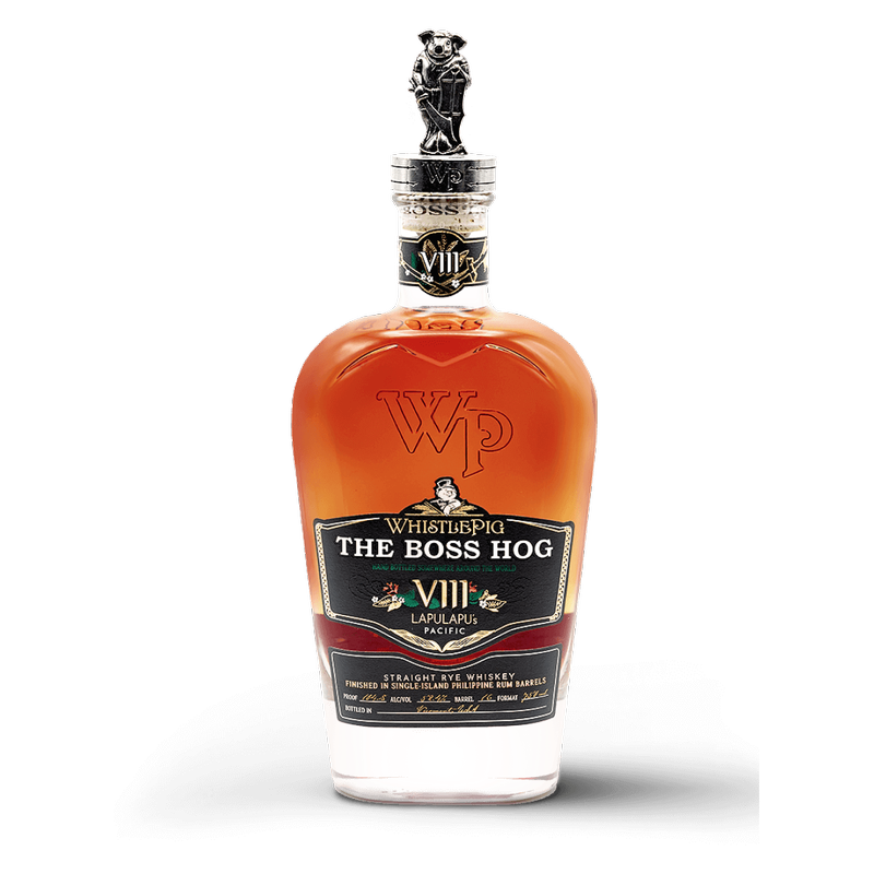 WhistlePig Canadian Rye Whiskey Boss Hog VIII Lapulapus Pacific 750ml