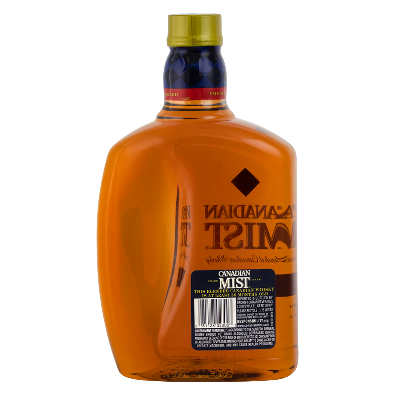 Canadian Mist Canadian Whisky Plastic 1.75L (80 Proof)