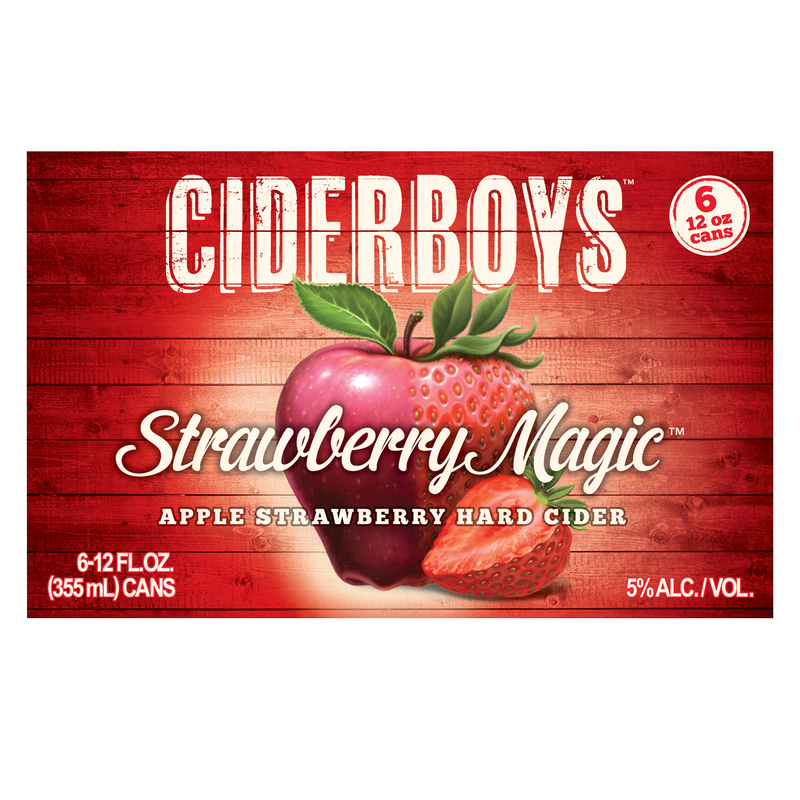 Ciderboys Strawberry Magic 6pk 12oz