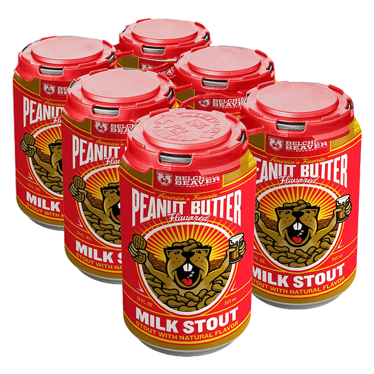 Belching Beaver Peanut Butter Milk Stout (6PKC 12 OZ)
