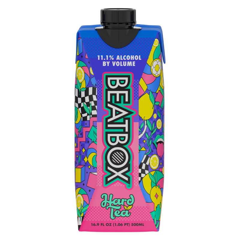 BeatBox Hard Tea 500ml 11.1% ABV Wine-Based