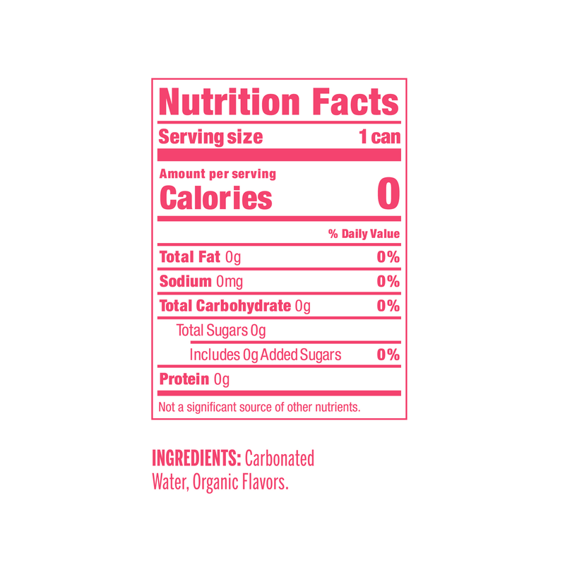 Nixie Watermelon Mint Sparkling Water 8pk 12oz Can