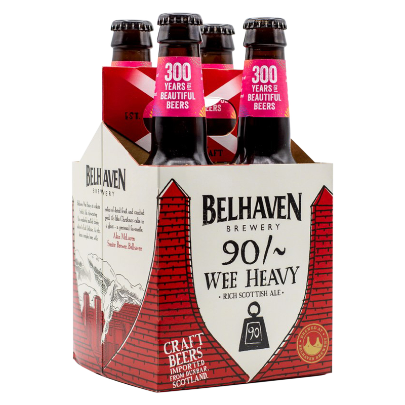 Belhaven Brewery Wee Heavy 4pk 330ml Btl