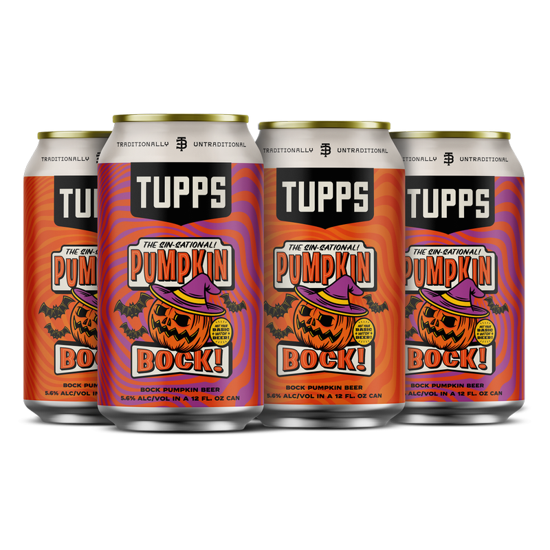 Tupps Pumpkin Bock Lager 6pk 12oz Can
