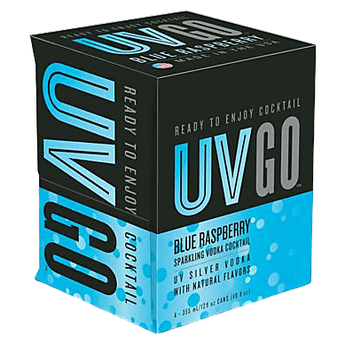UV Go Raspberry 4pk 12oz Can