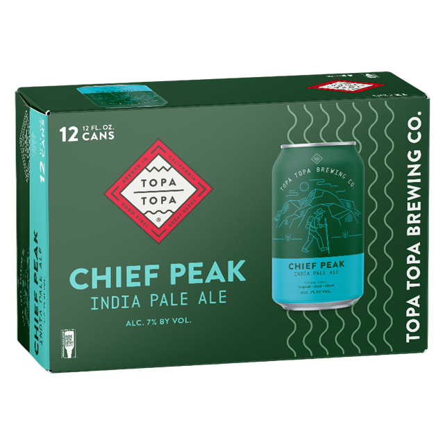 TOPA TOPA CHIEF PEAK IPA 12PKC