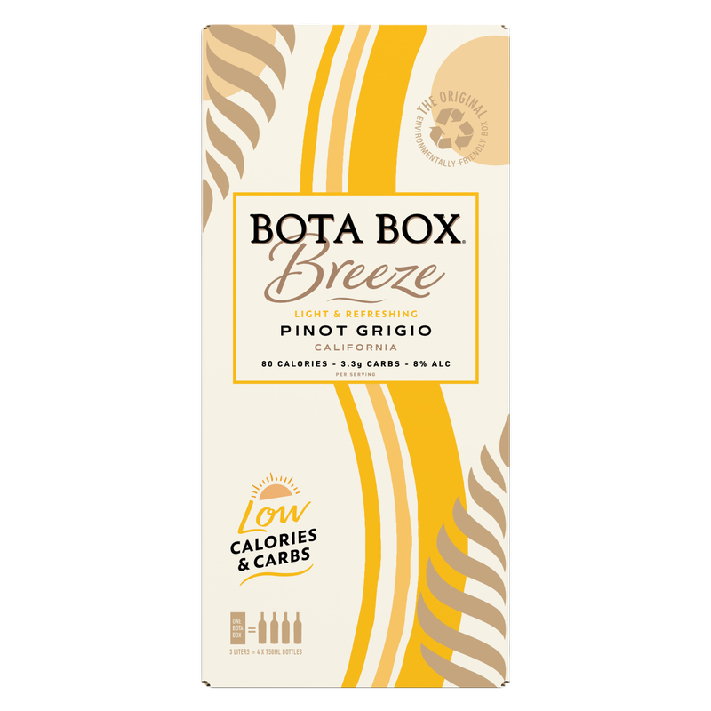 Bota Box Breeze Pinot Grigio 3L 8% ABV
