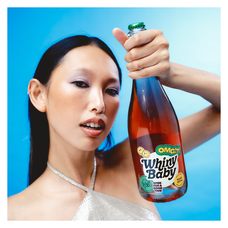 Whiny Baby, OMG!?! Fizzy Rose Wine Blend 750ml