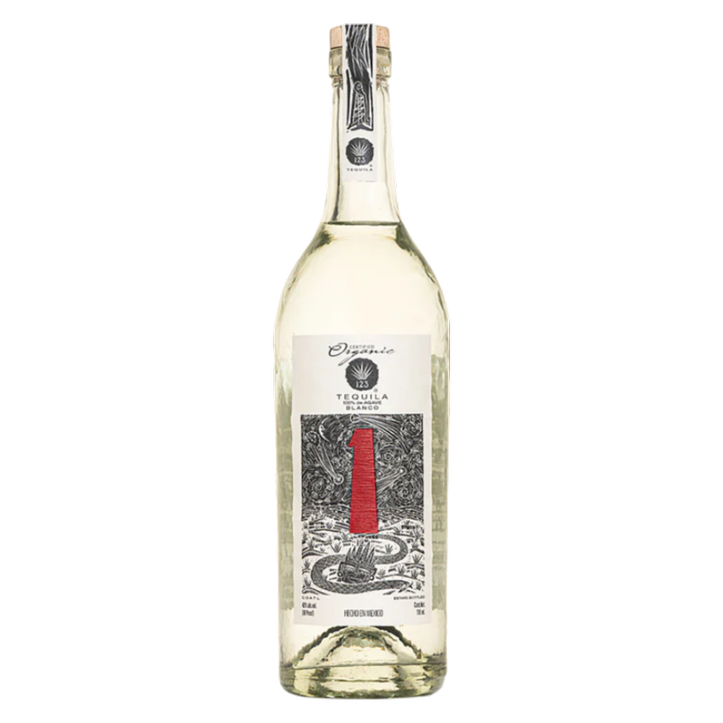 123 Tequila Organic Blanco Tequila 750ml