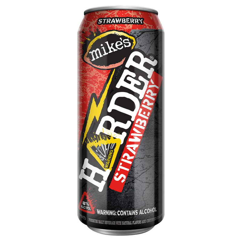 Mike's Harder Strawberry Lemonade Single 16oz Can 8.0% ABV