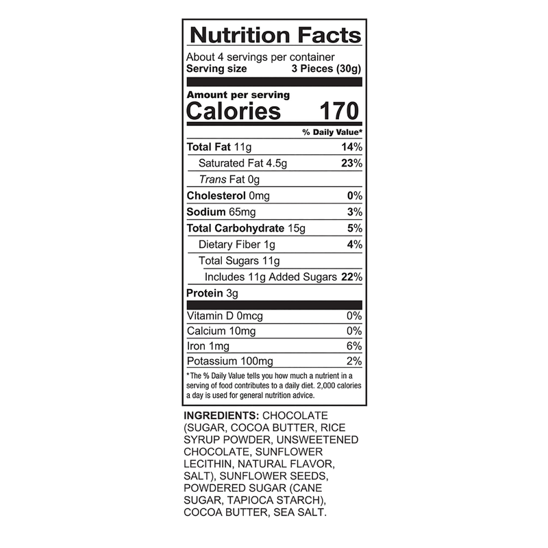 Free 2 B Mini Chocolate Sun Butter Sun Cups 4.2oz