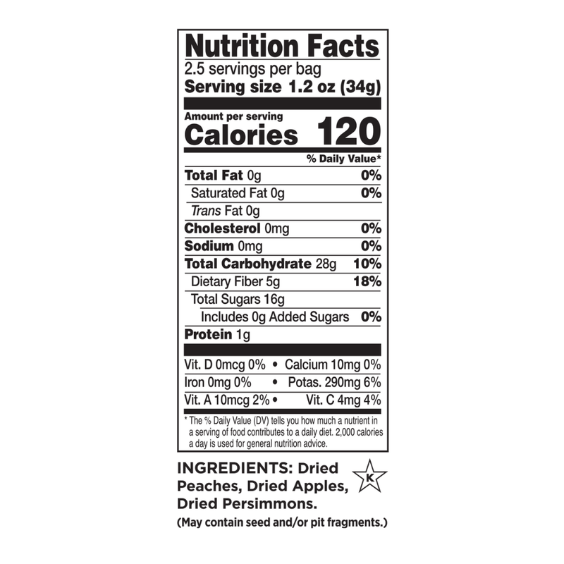 Rind Orchard Skin-On Dried Fruit Blend 3oz