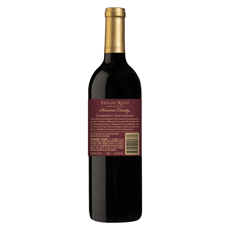 Shiloh Road Cabernet Sauvignon Sonoma County 750ml