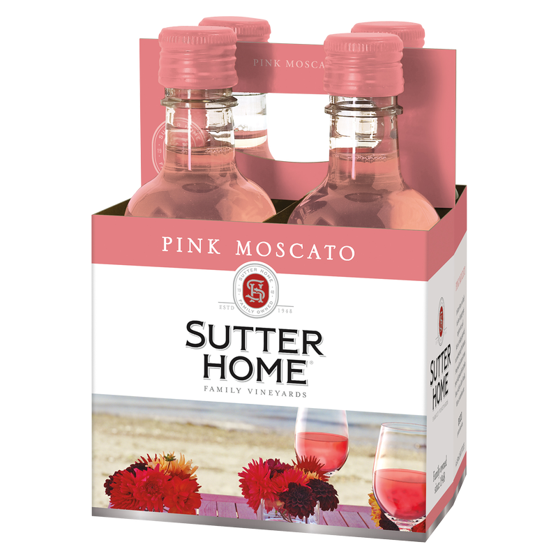 Sutter Home Pink Moscato 4pk 187ml