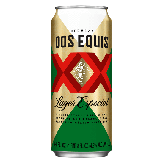 Dos Equis Lager Single 24oz Can 4.2% ABV