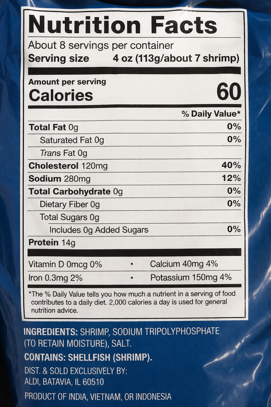 Great American Raw Shrimp - 1lb