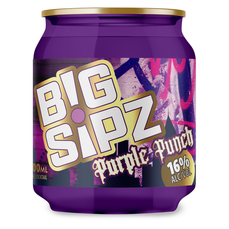 Big Sipz Purple Punch 200ml 16% ABV