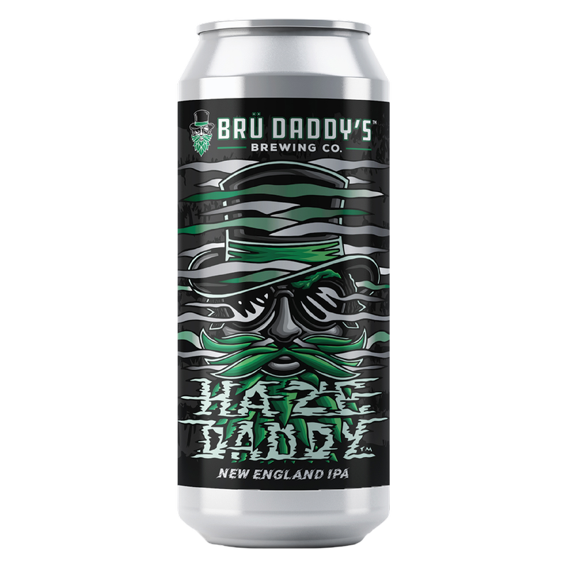 Bru Daddy's Haze Daddy IPA 4pk 16oz Can 6.3% ABV
