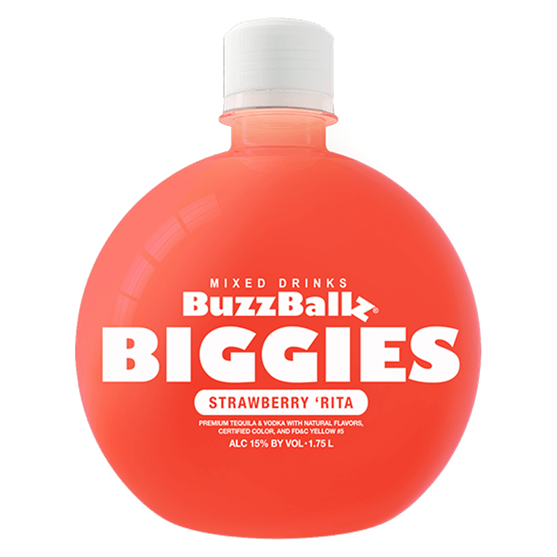 Buzzballz Biggies Strawberry 'Rita 1.75L 15% ABV