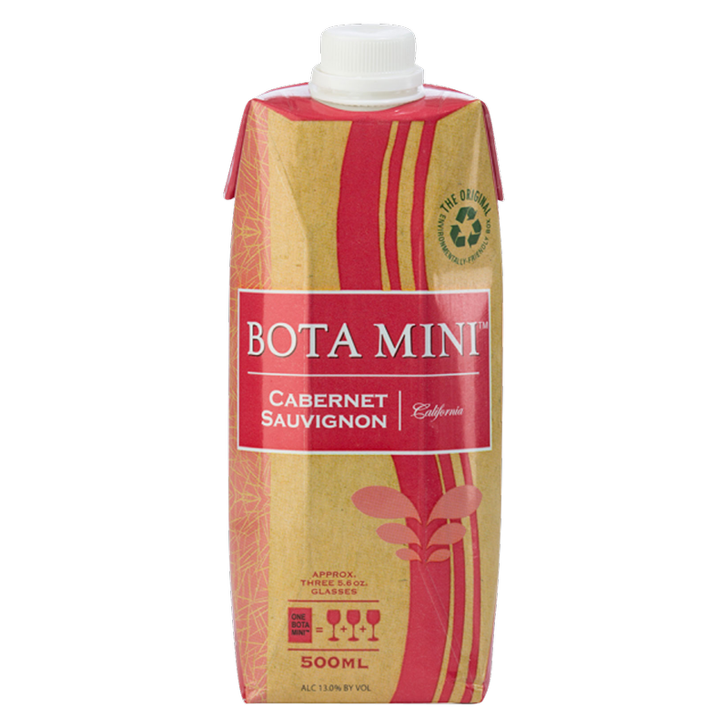 Bota Mini Cabernet Sauvignon 500 ml Tetra Pack