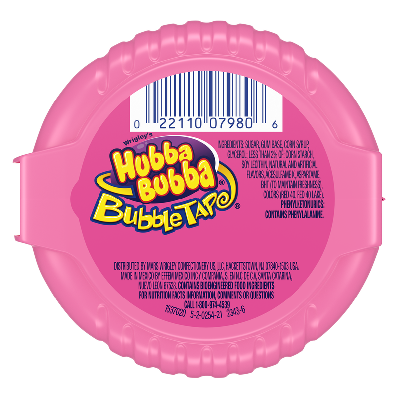 HUBBA BUBBA Original Bubble Gum Tape, 2 oz