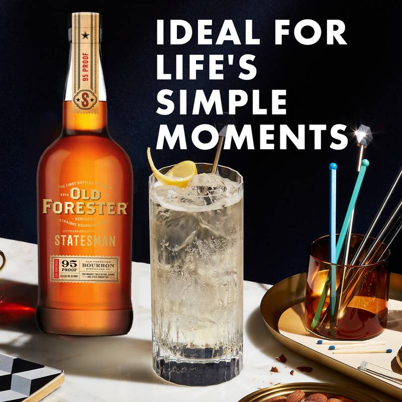 Old Forester Statesman Kentucky Straight Bourbon Whiskey 750 Ml