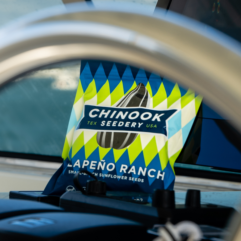 Chinook Seedery Jalapeno Ranch Sunflower Seeds 4oz