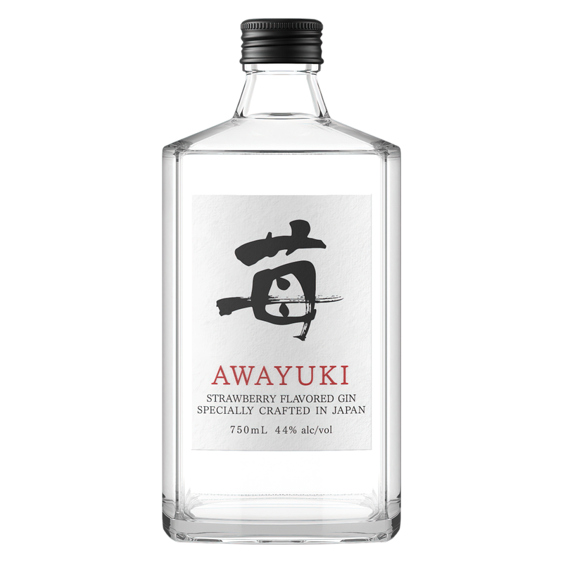 Awayuki Strawberry Gin 750ml Bottle