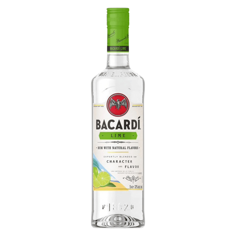 Bacardi Lime Flavored Rum 1L