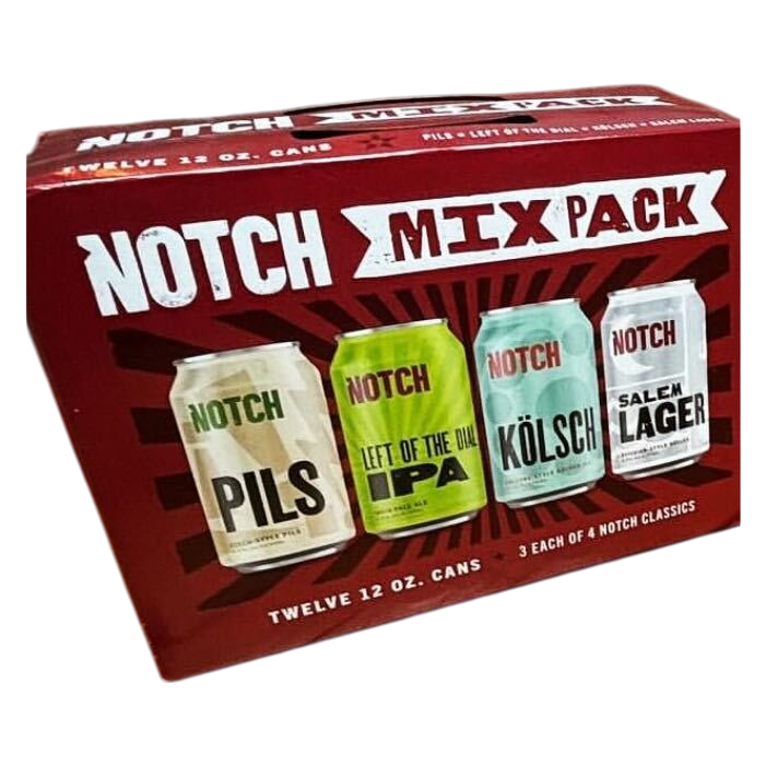 Notch Brewing Variety 12pk 12oz Can 4.5% ABV