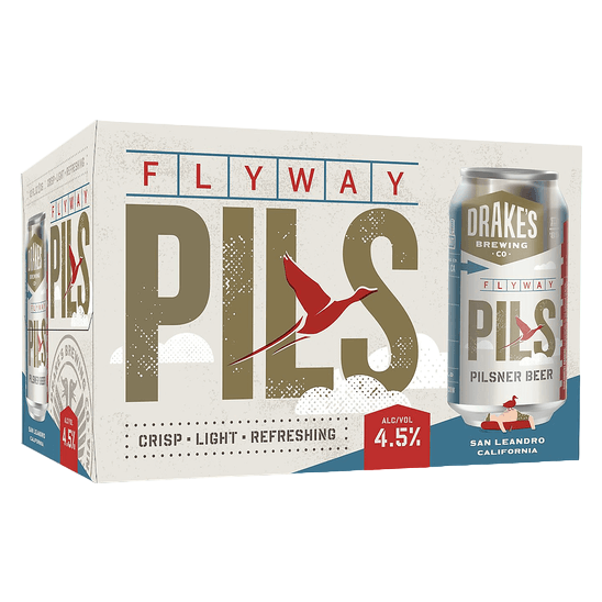 DRAKE'S FLYWAY PILSNER 6PKC (6PKC 12 OZ)