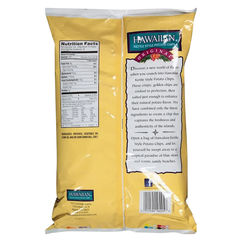 Hawaiian Chips Original 16oz