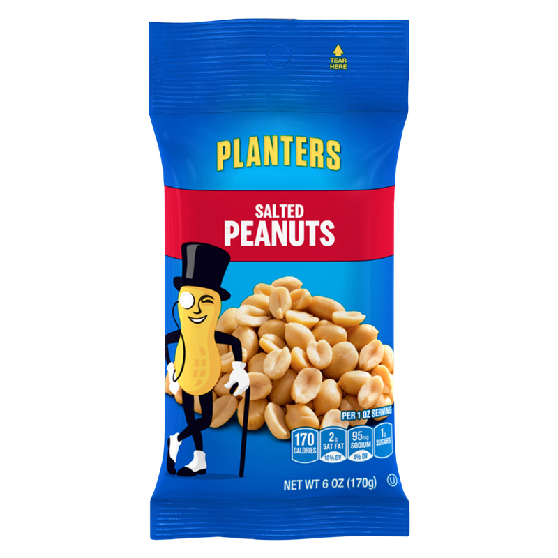 Planters Salted Peanuts 6oz