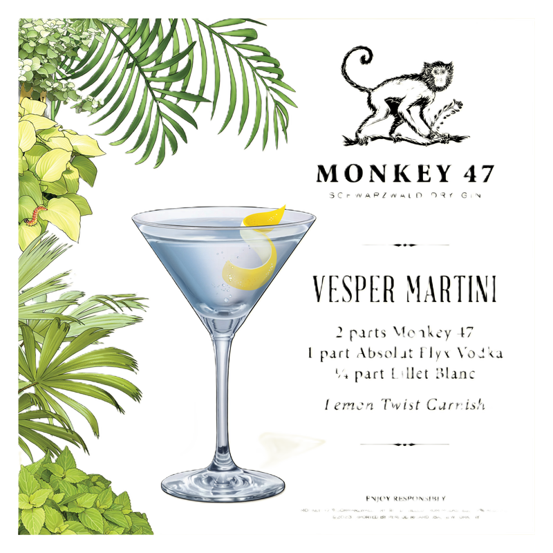 Monkey 47 Schwarzwald Gin 1L