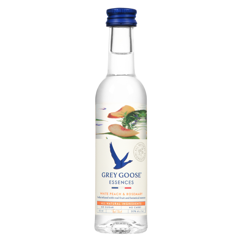 Grey Goose Essences White Peach & Rosemary Vodka 50ml (60 Proof)