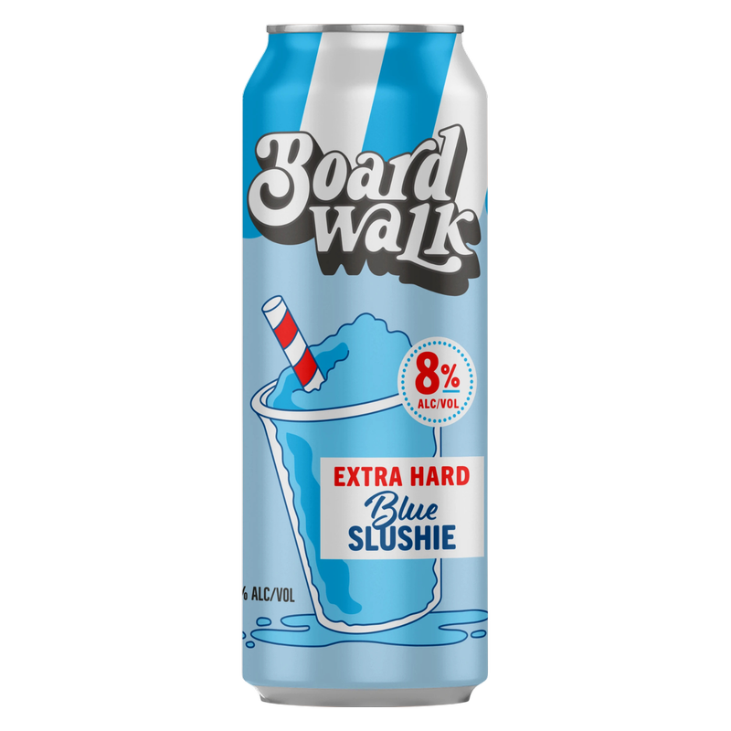 Boardwalk Extra Hard Blue Slushie 19.2oz Can 8% ABV