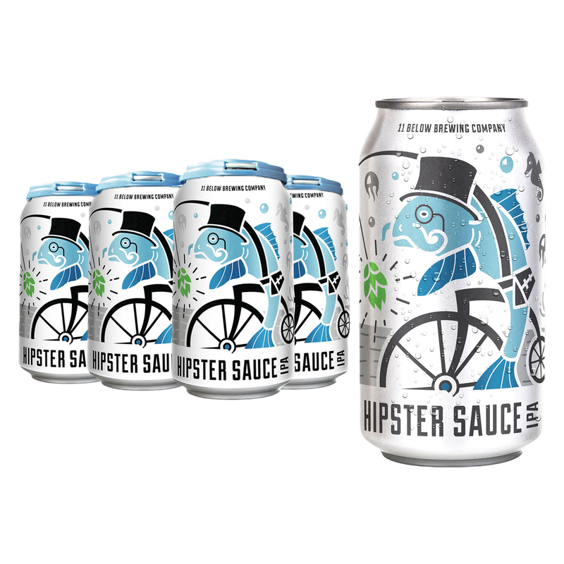 11 Below Brewing Hipster Sauce 6Pk 12oz Can 6.5 % ABV