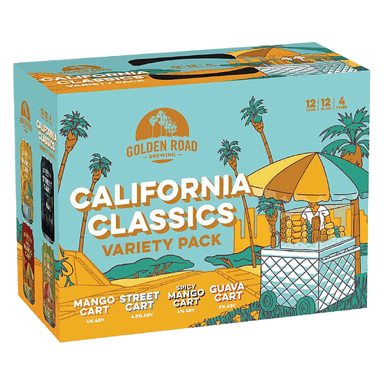 Golden Road Cali Classic Variety Pack (12PKC 12 OZ) (12PKC 12 OZ)