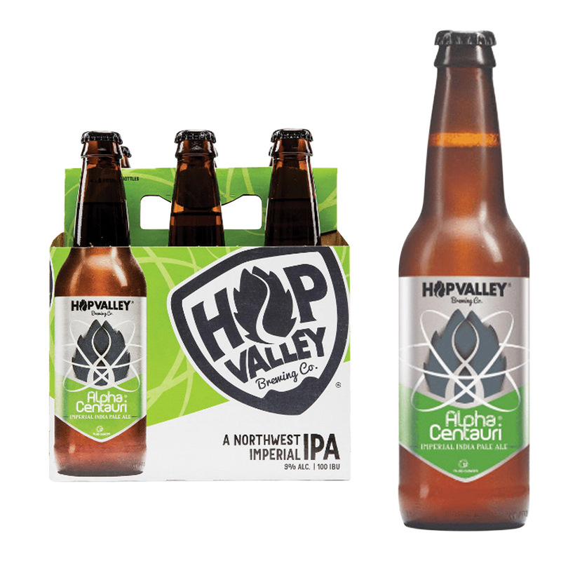 Hop Valley Alpha Centauri Imperial IPA 6pk 12oz Btl 9.0% ABV