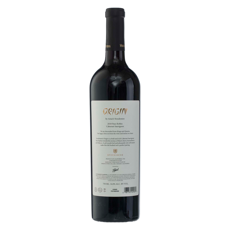 Stoudemire Cabernet Sauvignon Origin 2019 750ml 14.5% ABV