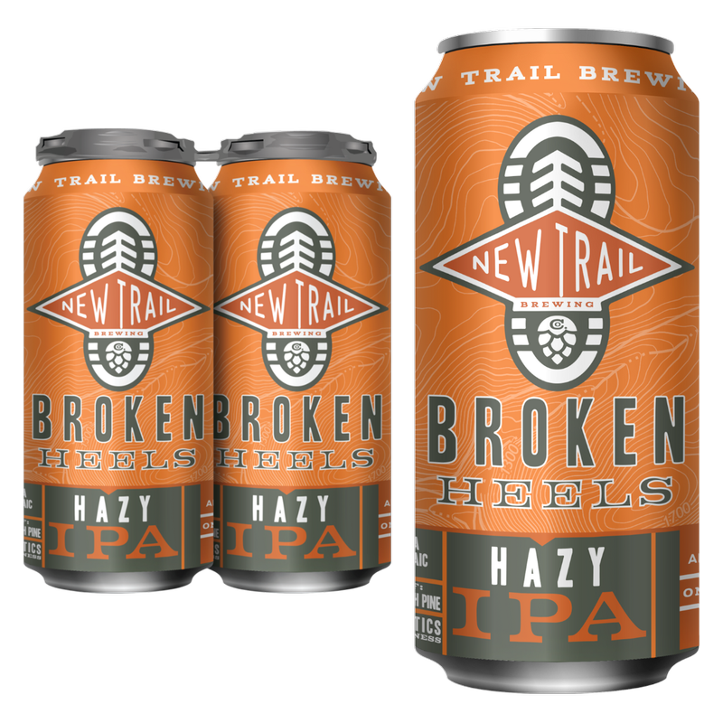 New Trail Broken Heels Hazy IPA 4pk 16oz Can 7.0% ABV