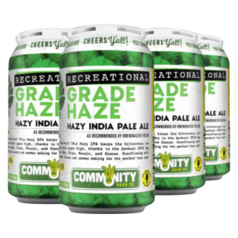 Community Rec Grade Haze IPA 6pk 12oz Can 7.7% ABV