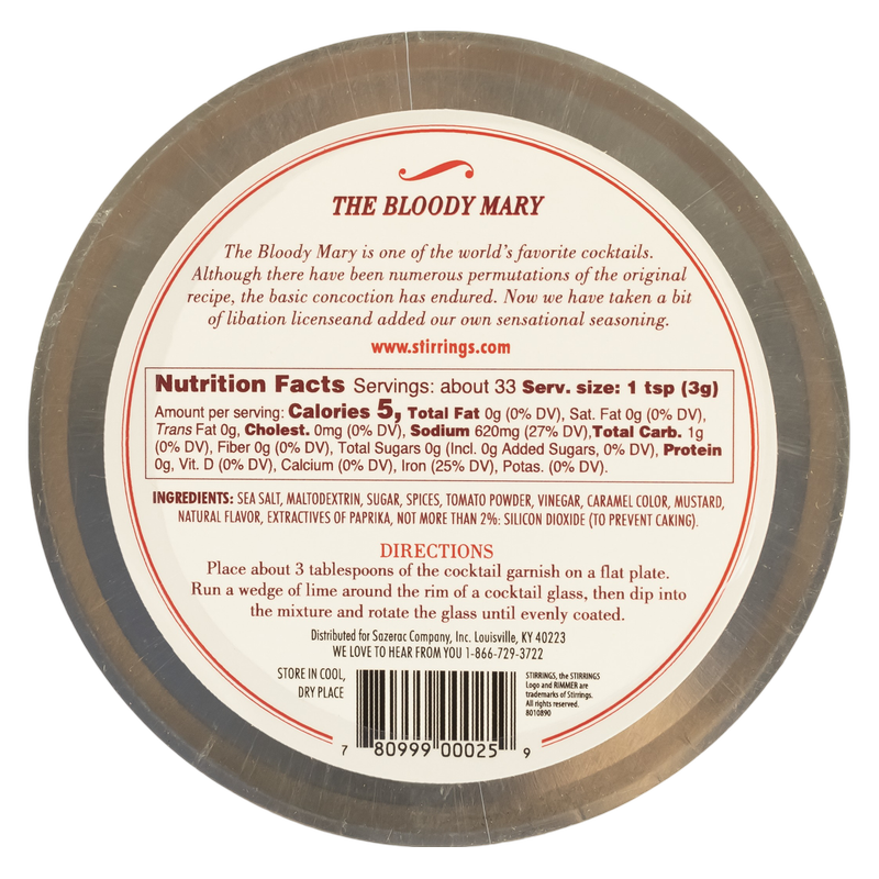 Stirrings Bloody Mary Rimmer 3.5oz