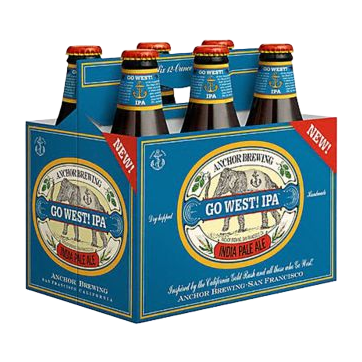 Anchor Go West IPA (6PKB 12 OZ)