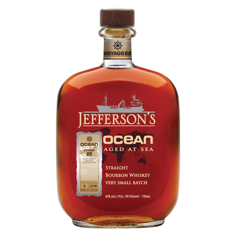 Jefferson's Ocean Wht Small Batch Bourbon Bevmo